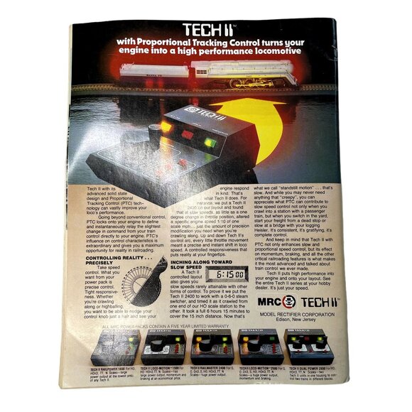 Model Railroader Magazine Back Issue u January 1996 Vol 63 No 1  Foldout Sp0eedl - Picture 5 of 12